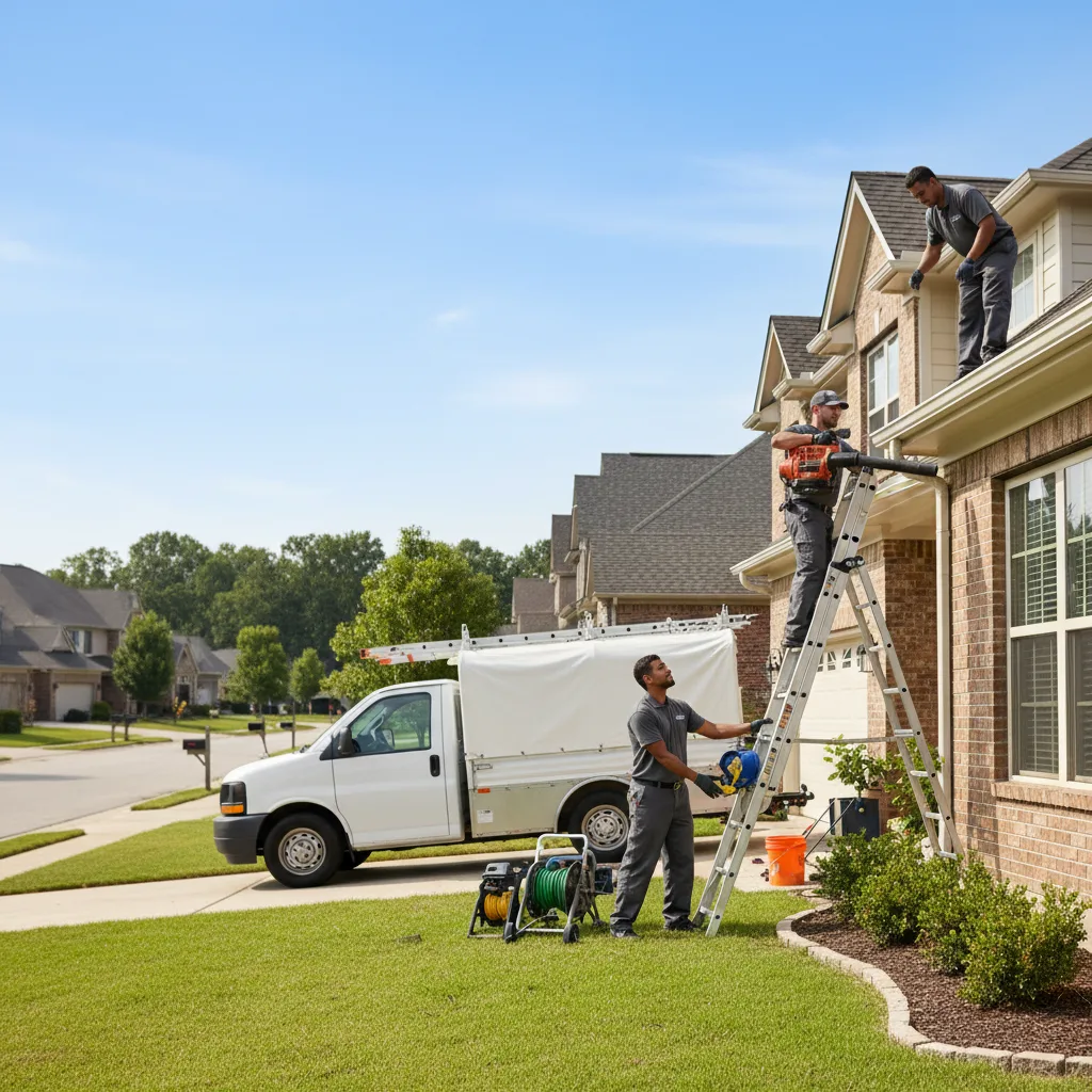 Home Gutter Service in Cromwell, OK near me